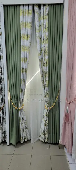 Green Mix and Match Quality Curtains