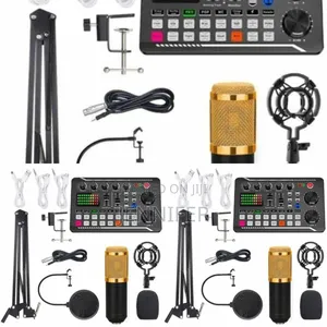Professional Condenser Microphone Bundle Set