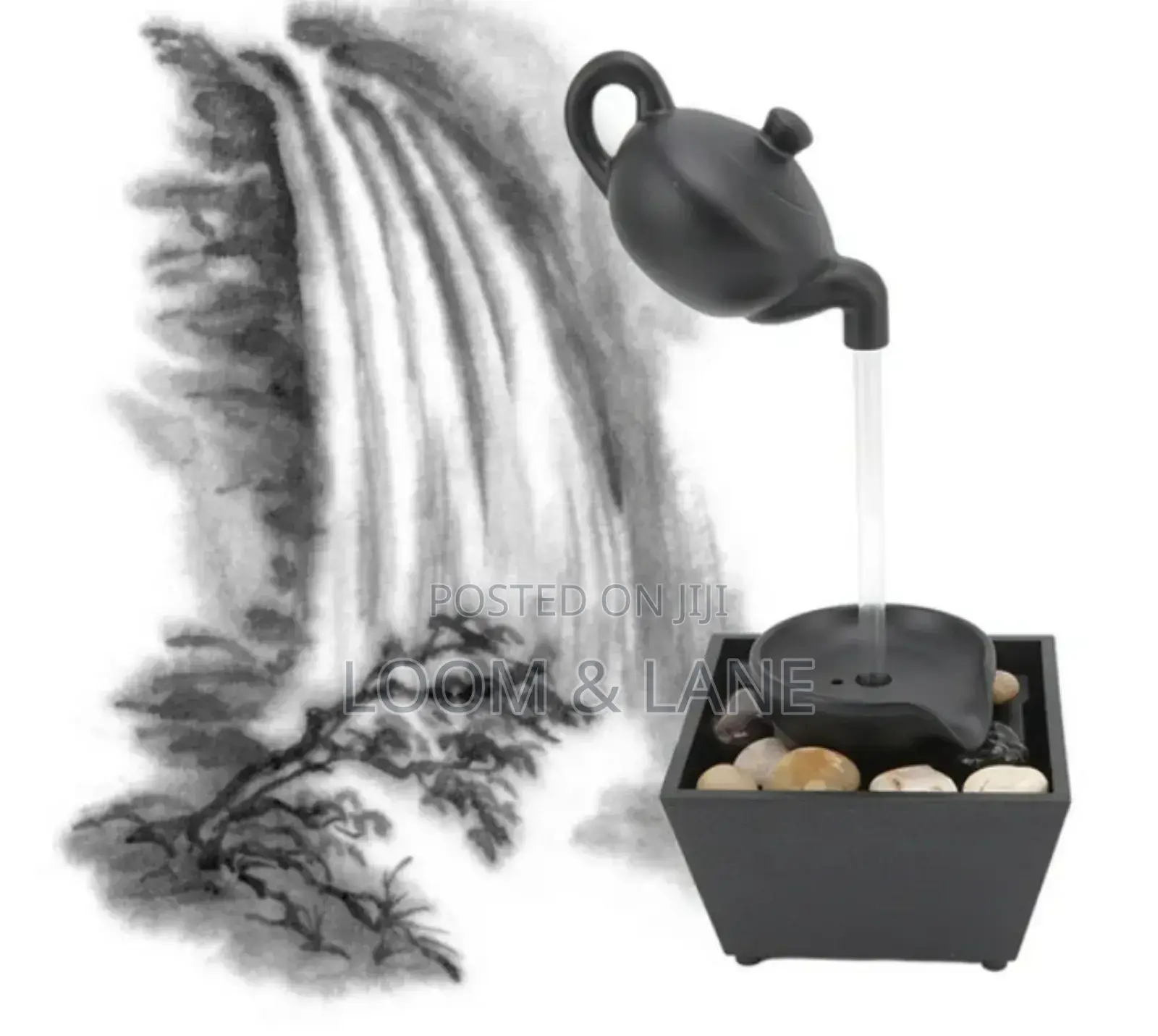 Floating Teapot Water Fountain
