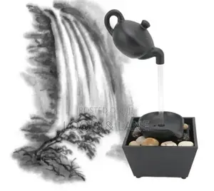 Floating Teapot Water Fountain