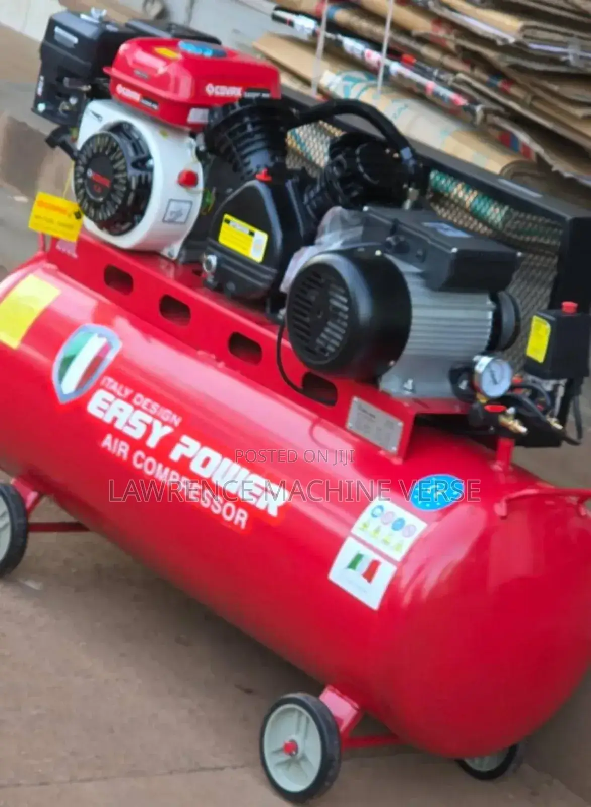 Both Electric and Gasoline Air Compressor 200l