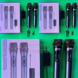 Uhf Dual Wireless Microphones