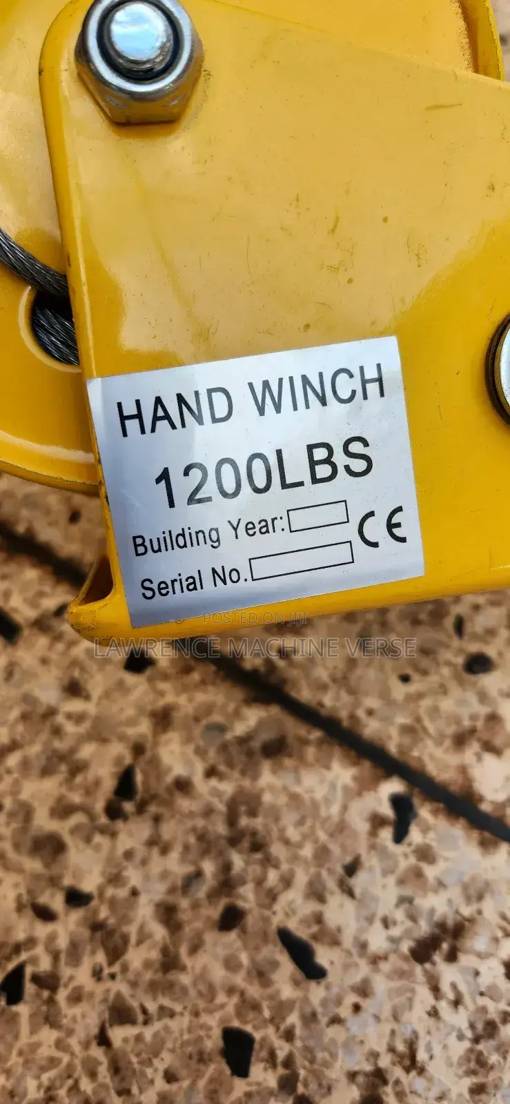 Hand Winch One Ton