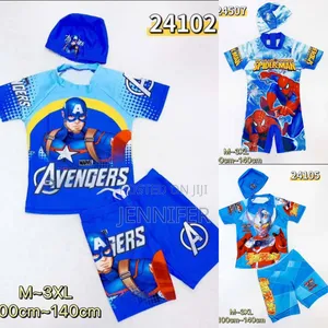 Kids Superheroes Swimming Costumes