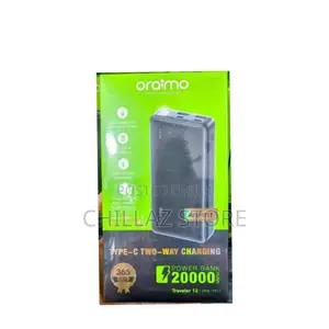 Oraimo 20000mah Power Bank.