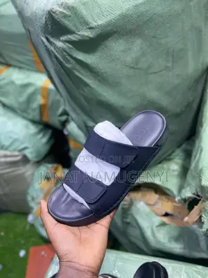 Black Ecco Open Shoes