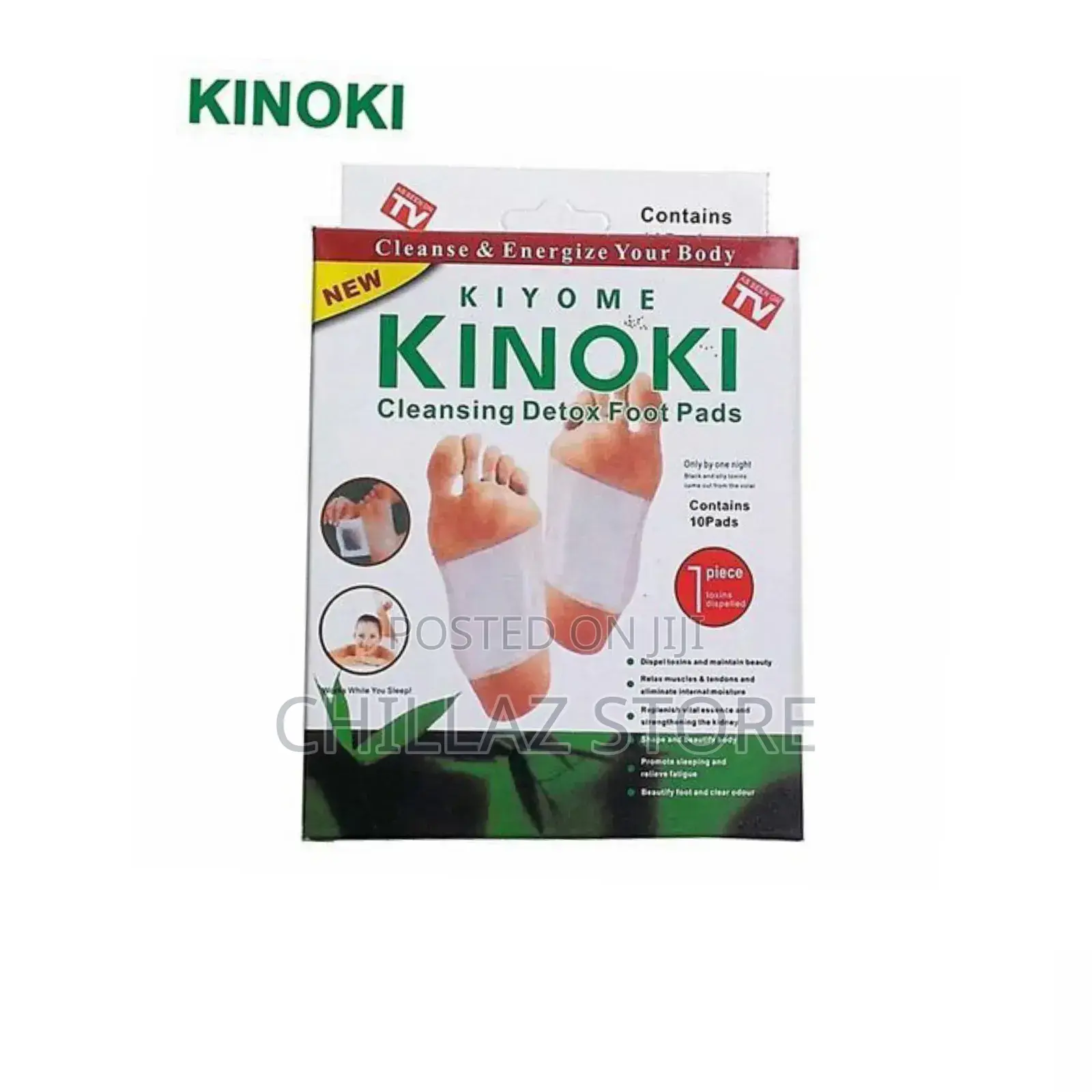 Kinoki Cleansing Foot Pads.