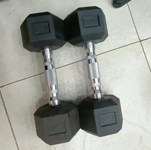 5kg Pair Hex Dumbells