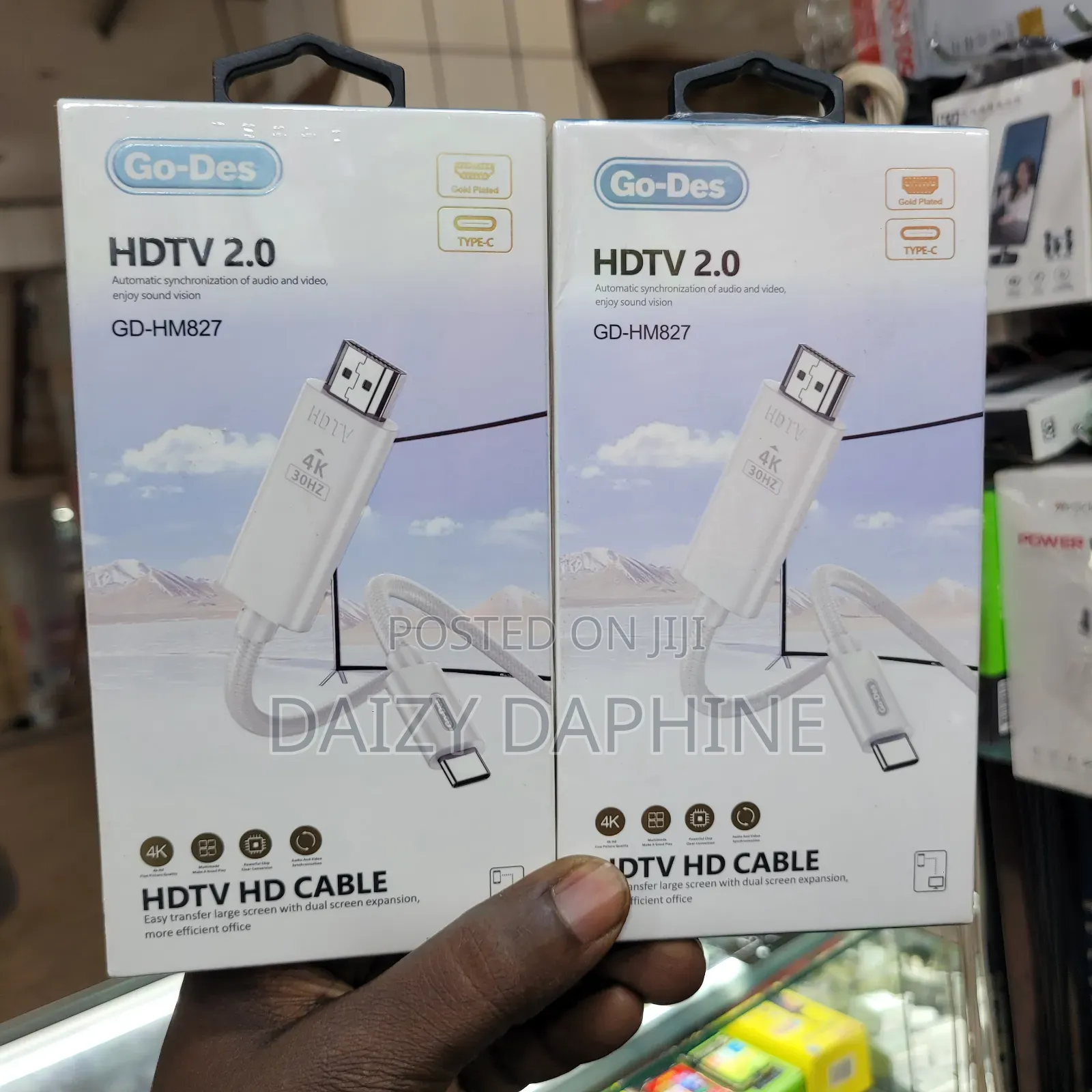 Go-Des Usb Type-C to Hdmi Cable