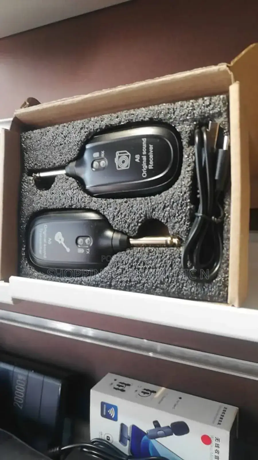Wireless Guitar Transmitter Receiver