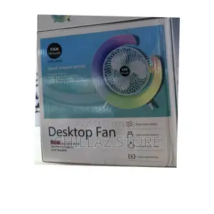 Foldable Desktop Fan.