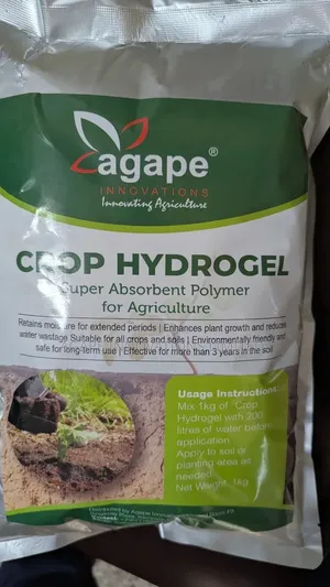 Hydrogel -Keeping Water in the Soil for Your Plants