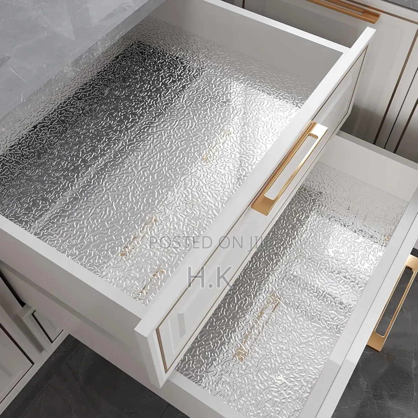 Self-Adhesive Kitchen Sticker(Gold Silver)