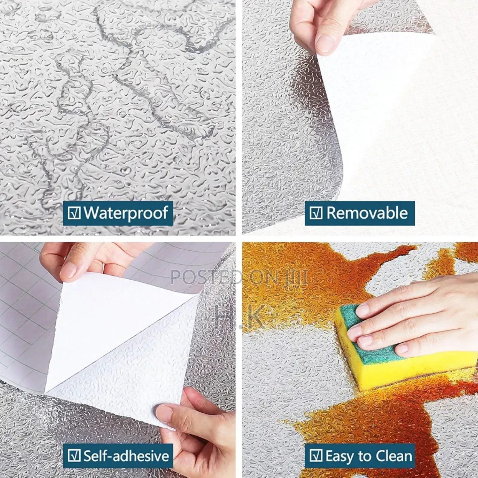 Self-Adhesive Kitchen Sticker(Gold Silver)