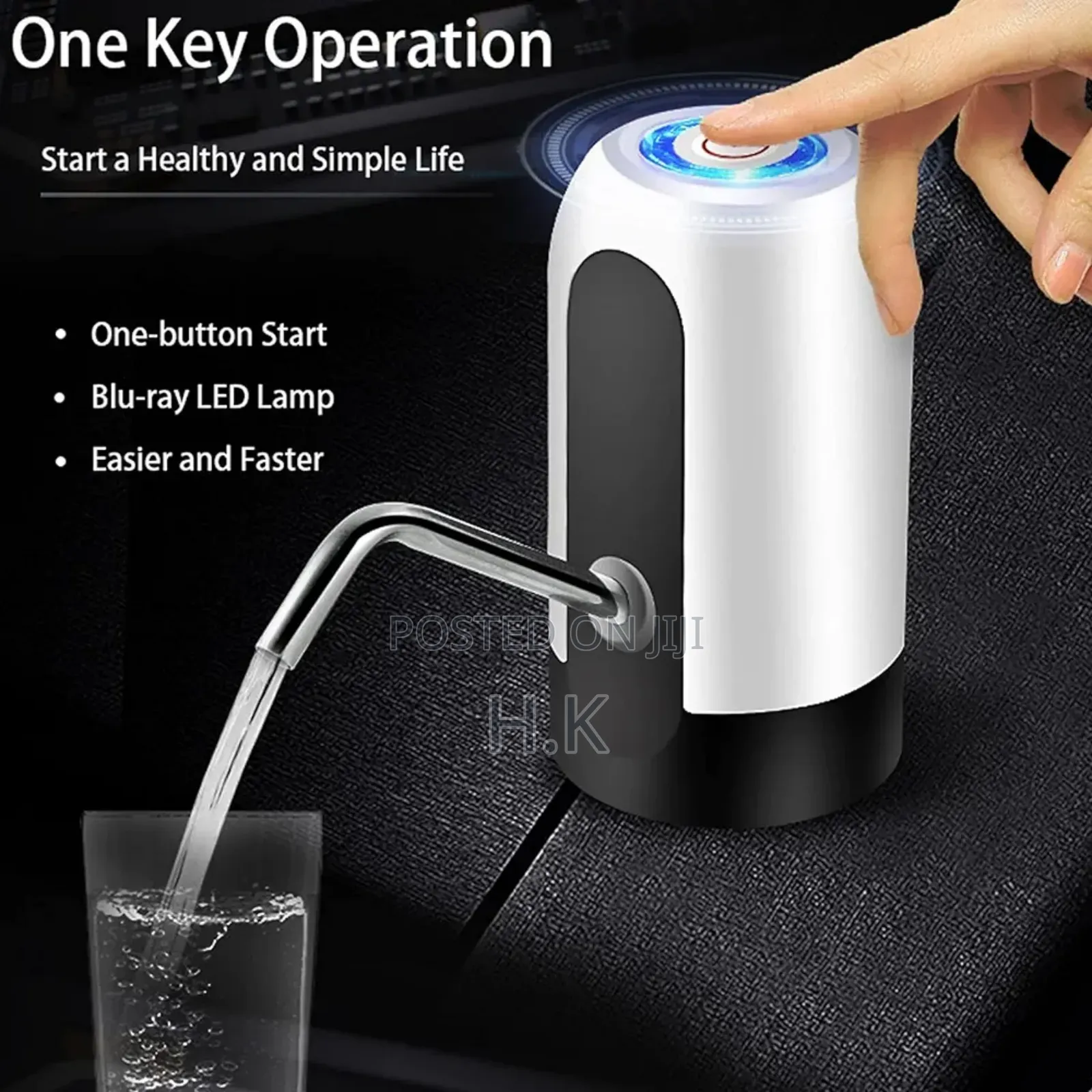 Portable, Rechargeable Electric Water Dispenser