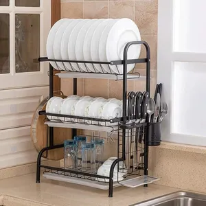 3-Tier Kitchen Dish Rack