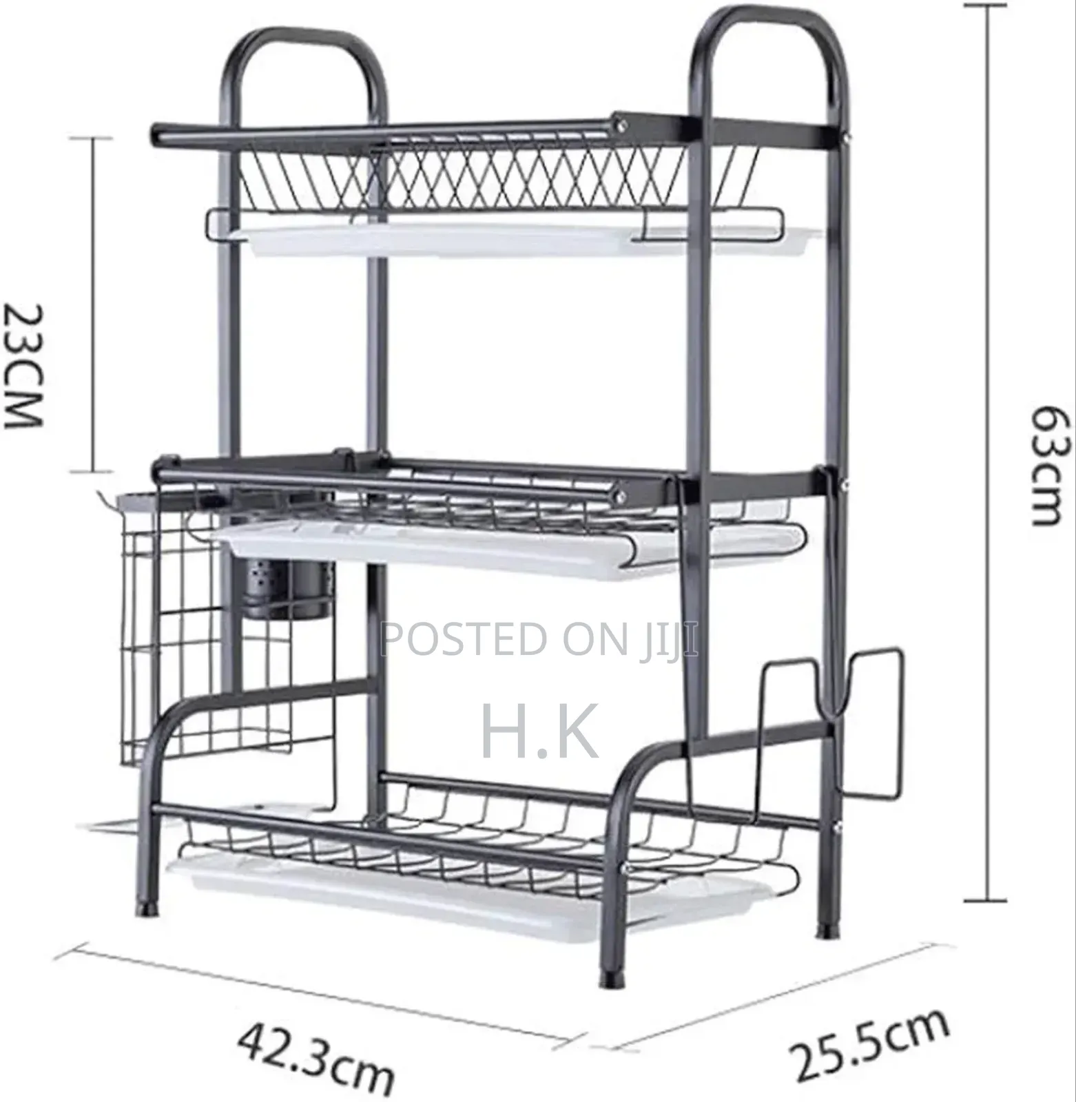 3-Tier Kitchen Dish Rack