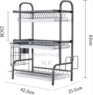 3-Tier Kitchen Dish Rack
