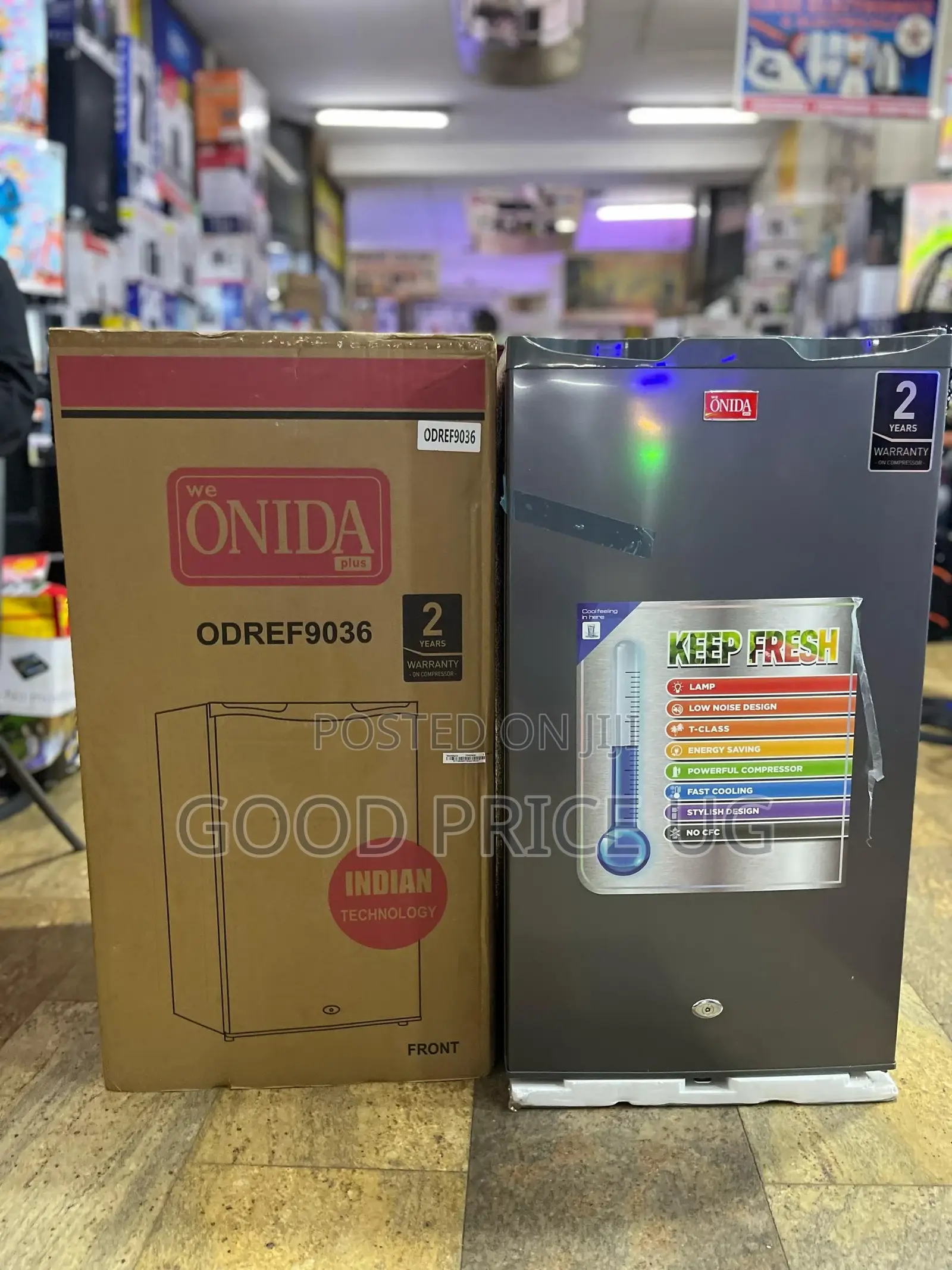 Single Door Onida Fridge With 2 Year Warranty