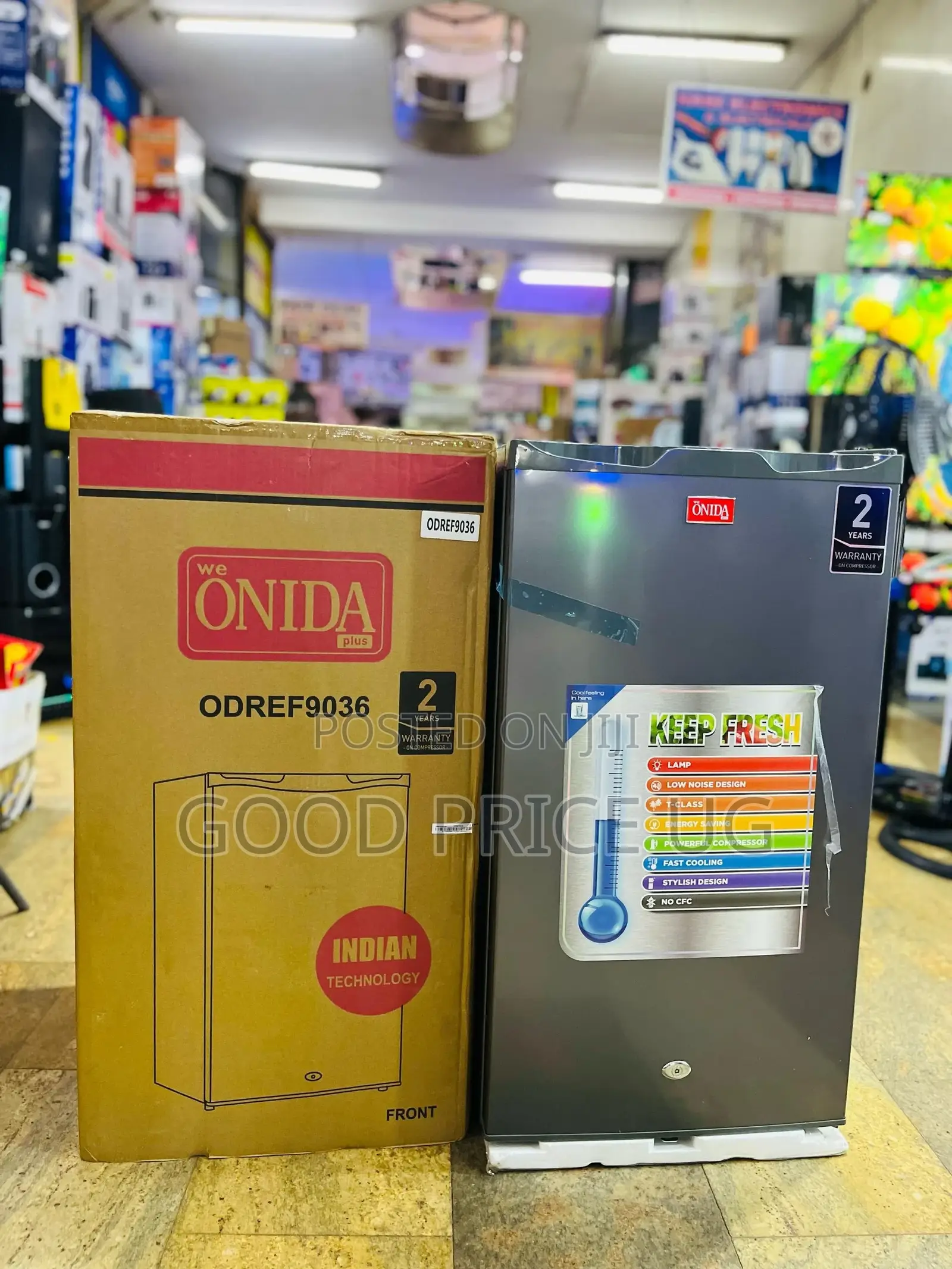Single Door Onida Fridge With 2 Year Warranty