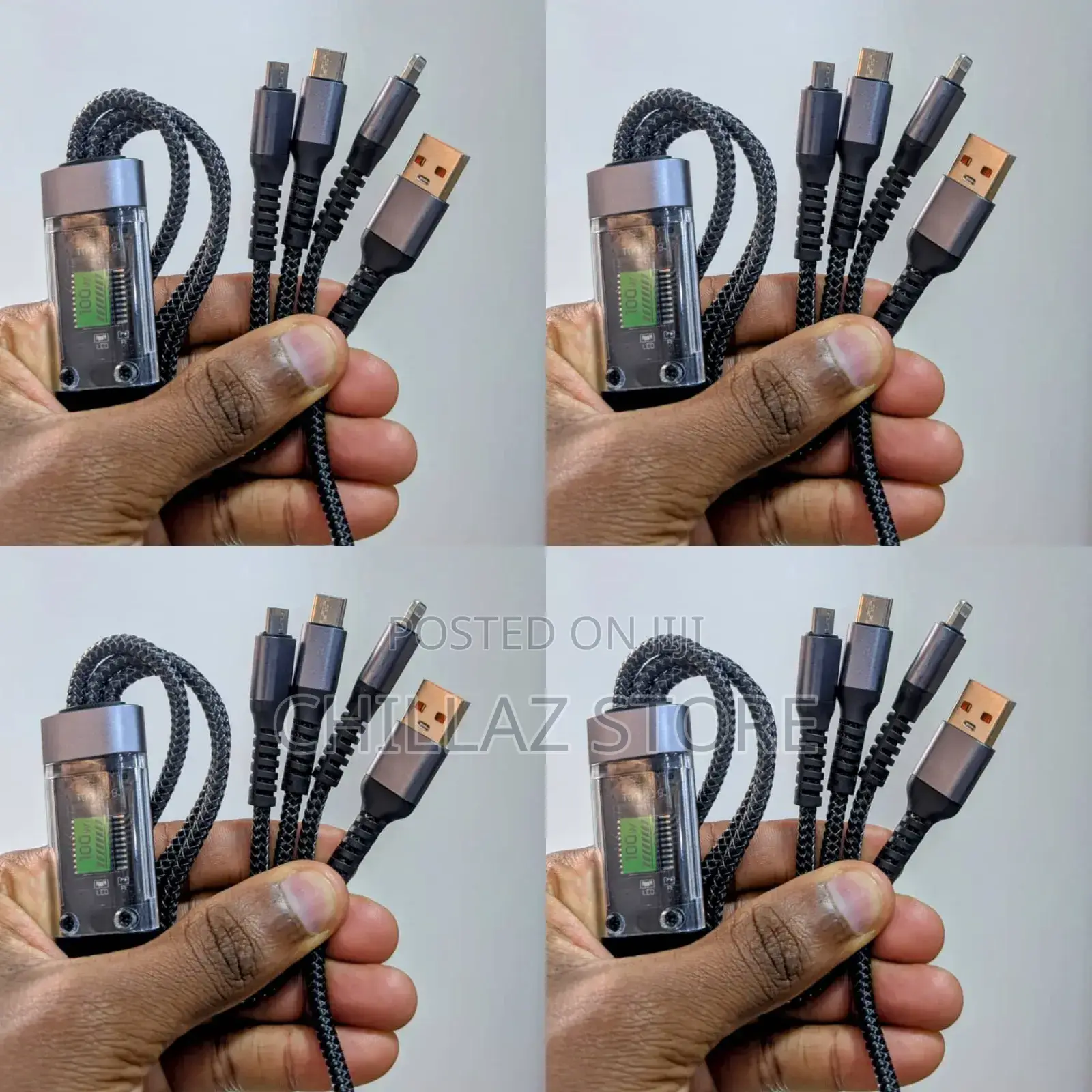 3 in 1 Fast Multi Usb Cable.