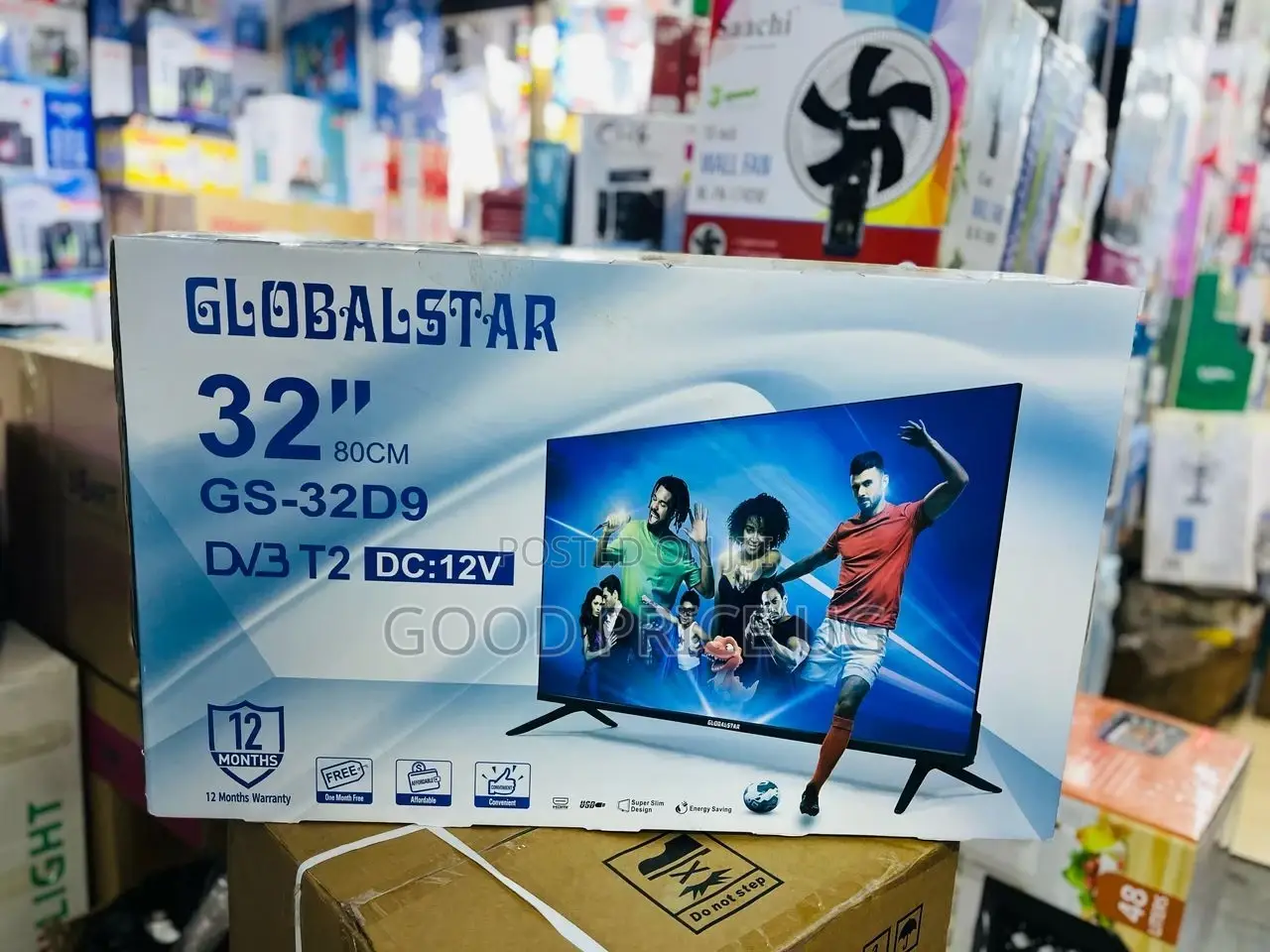 Globalstar 32 Inch Dvbt2 Dc:12v