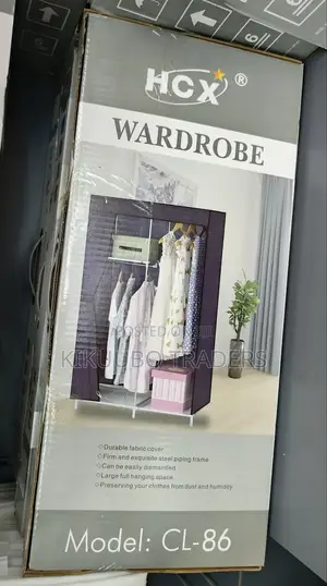Portable Foldable Storage Wardrobe