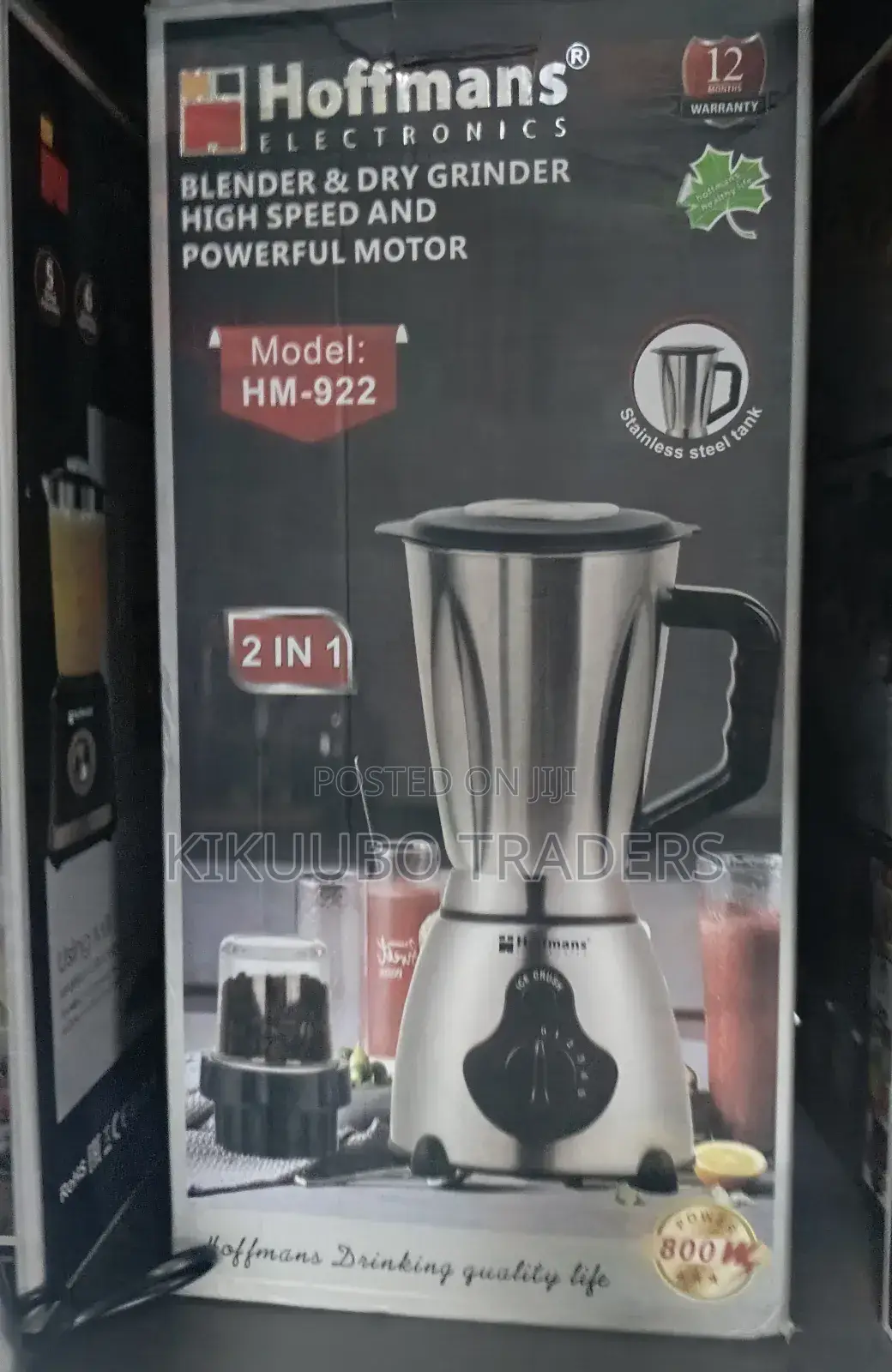 Hoffman 2in1 Electric Blender