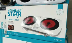 Winning Star Double Ceramic 2600w Hotplate Cooker