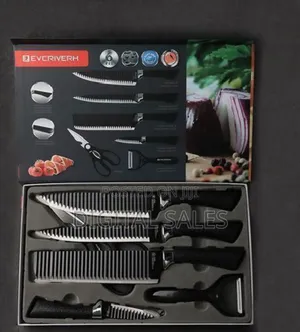 6 PCS Kitchen Knives Set Stainless