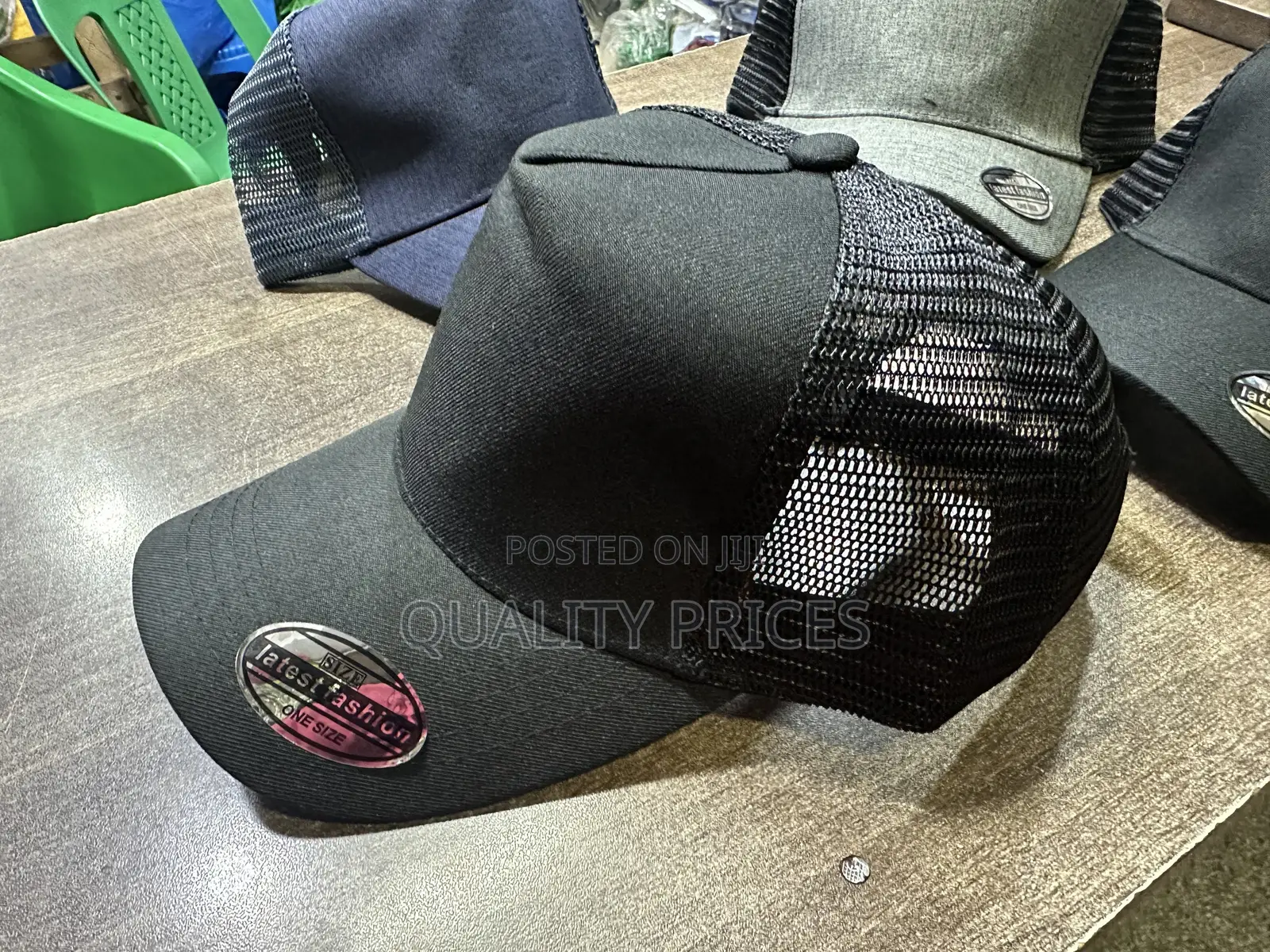 Plain Customizable Caps
