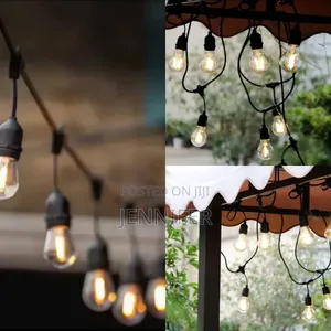 10pcs Warm Light Waterproof Garden Decor String Led Bulbs
