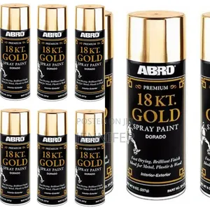 18kt Gold Fast Drying Abro Spray Can
