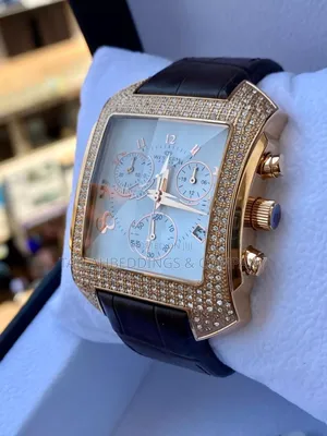 Western Crystal Diamonds Men's Watch