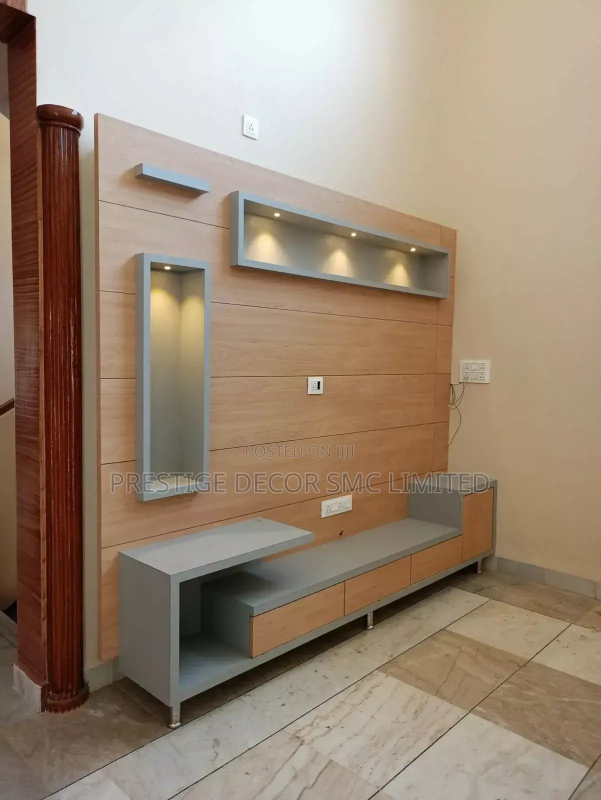Iconic Tv Unit Woden Design.
