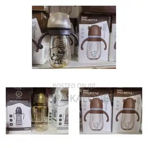 240ml Milk Glass Baby Feeding Bottle