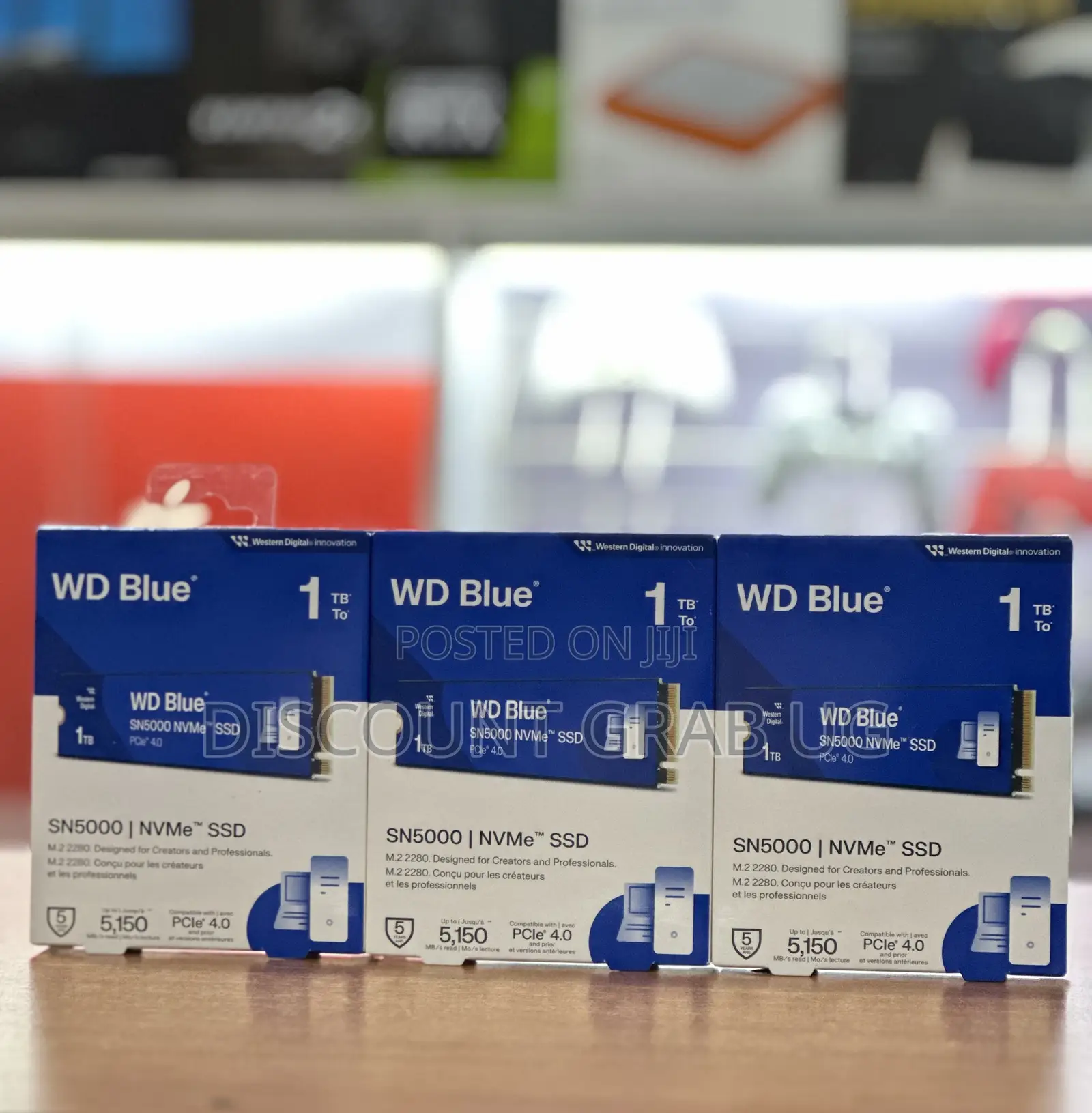 Wd Blue Sn5000 1tb Nvme SSD Gen 4 5000mb/S