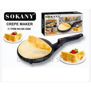 Sokany Electric Pancake Maker Crepe Machine