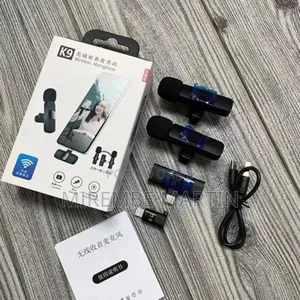  Double Wireless Lapel Microphone Tie Mic Type-C Phones