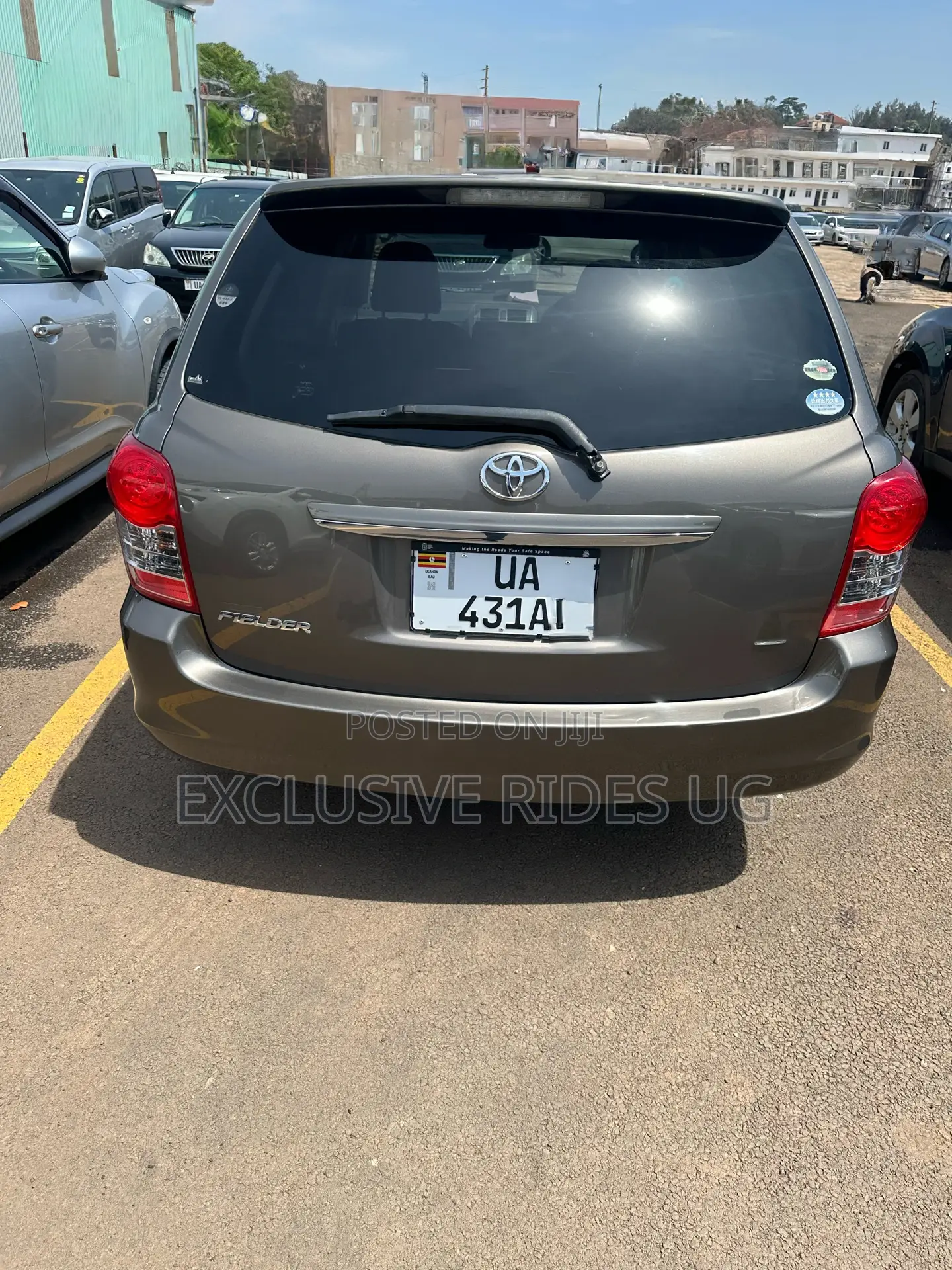 Toyota Corolla Fielder 2012 Gray