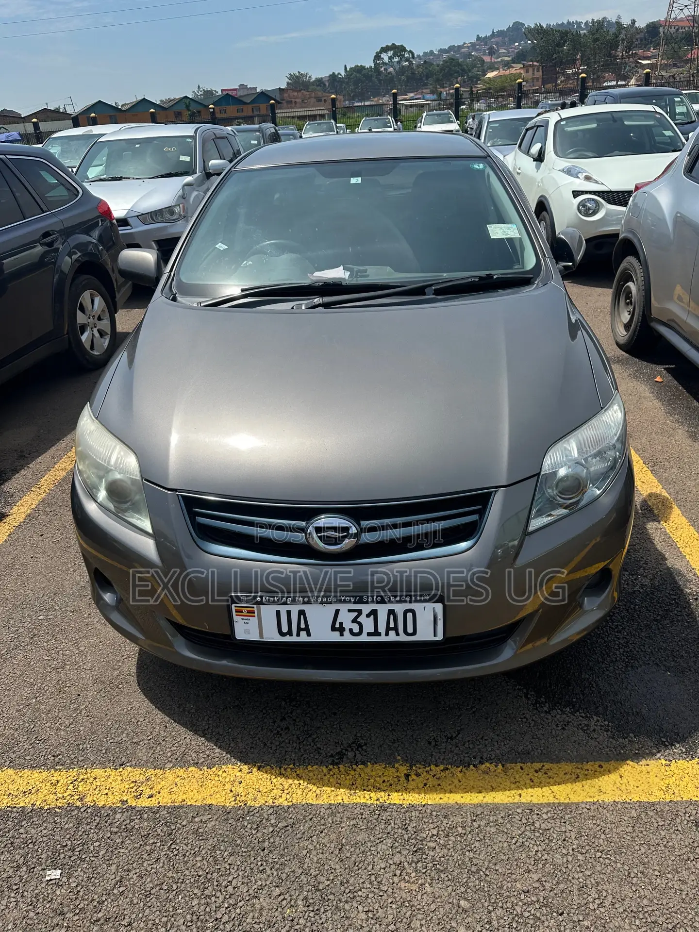 Toyota Corolla Fielder 2012 Gray