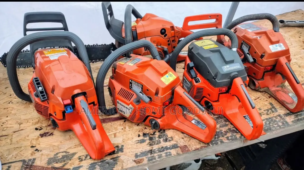 Husky Pro Gas Powered Wood Chain Saws, Multiple Models