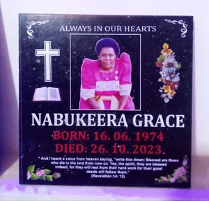 Permanent Weather Guard Grave Tiles