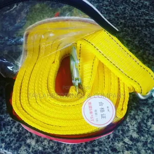 Tow Rope Nylon Tow Rope, With 2 Safety D-Ring Hooks