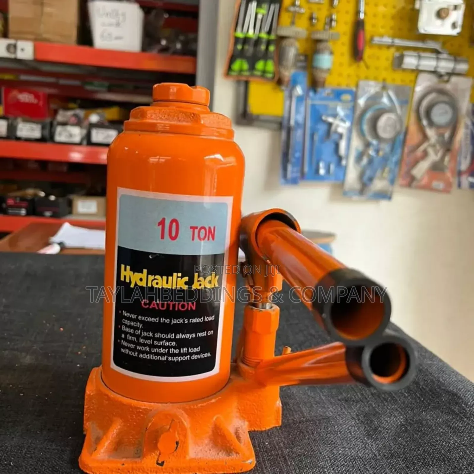 10-Ton Hydraulic Bottle Jack