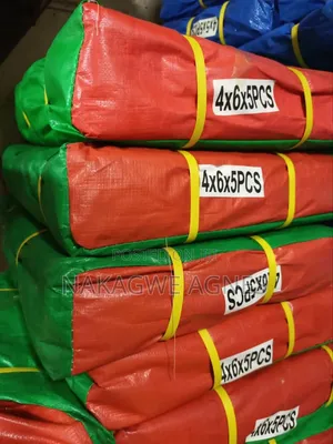Tarpaulins 4m X 6metres (Each Bundle Consists of 5 Pieces)