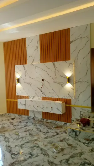 Golden Beautiful Tv Unit. Adorable