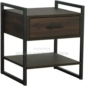 Single Drawer Nightstand Bedside Table