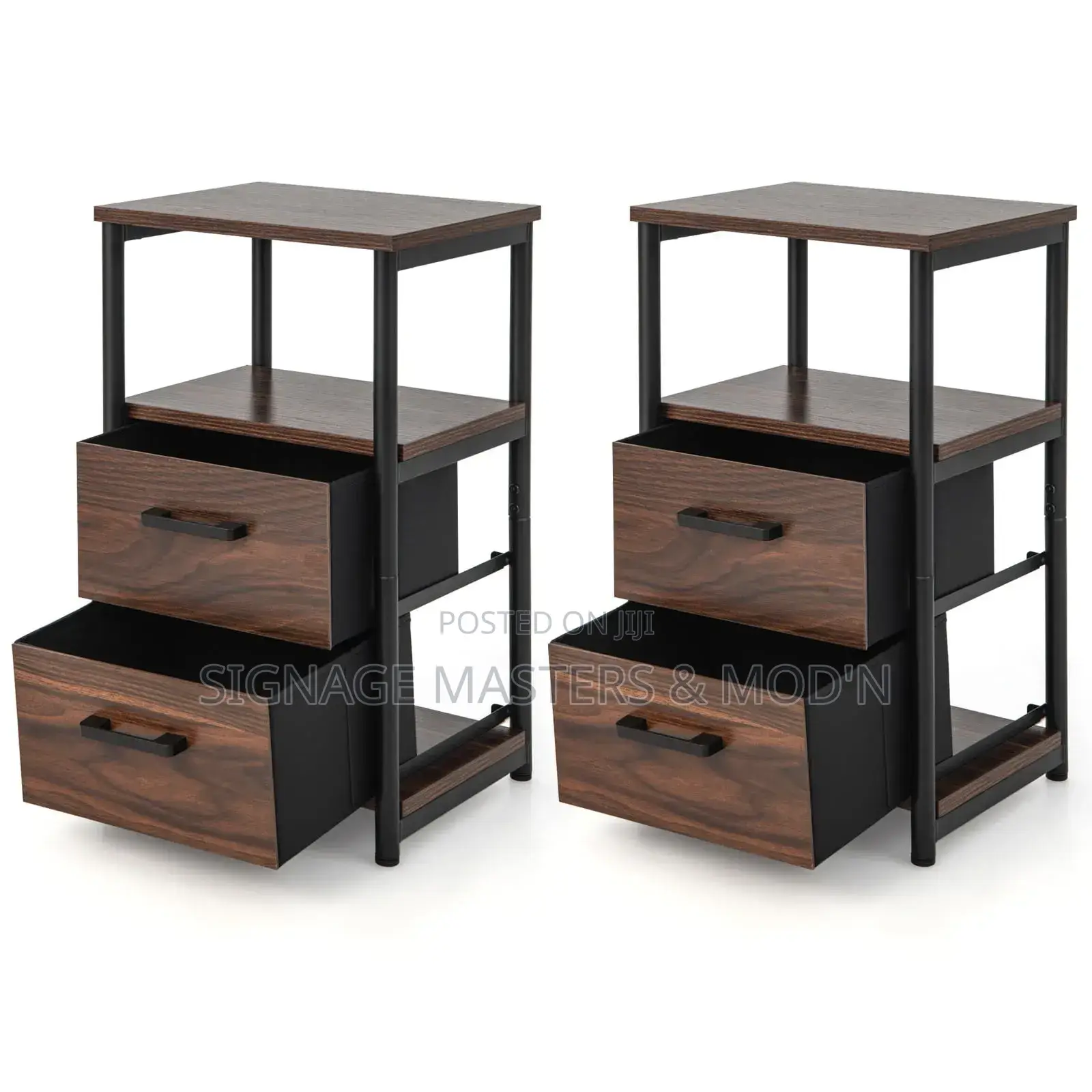 3 Tier Retro Nightstand