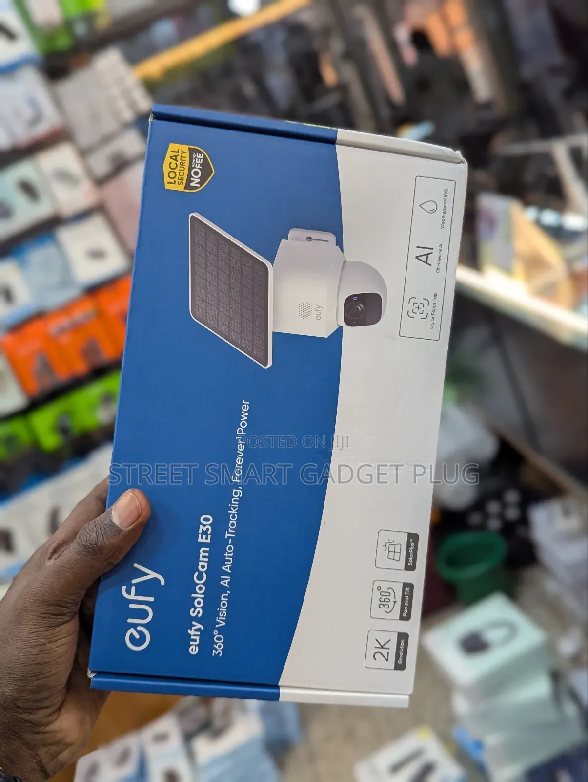 Eufy Solar Security Outdoor Camera E30